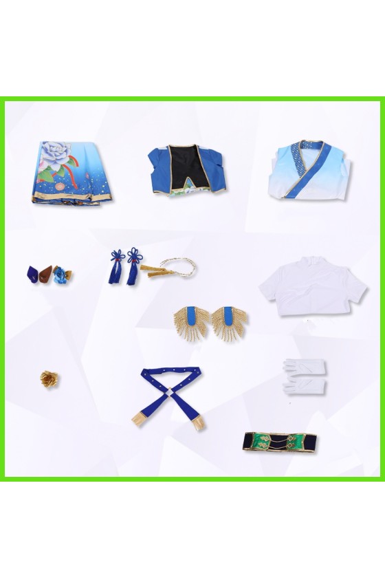 2nd Line Rabbit Uma Musume Pretty Derby T.M. Opera O Blue Dazzle Cosplay Costume